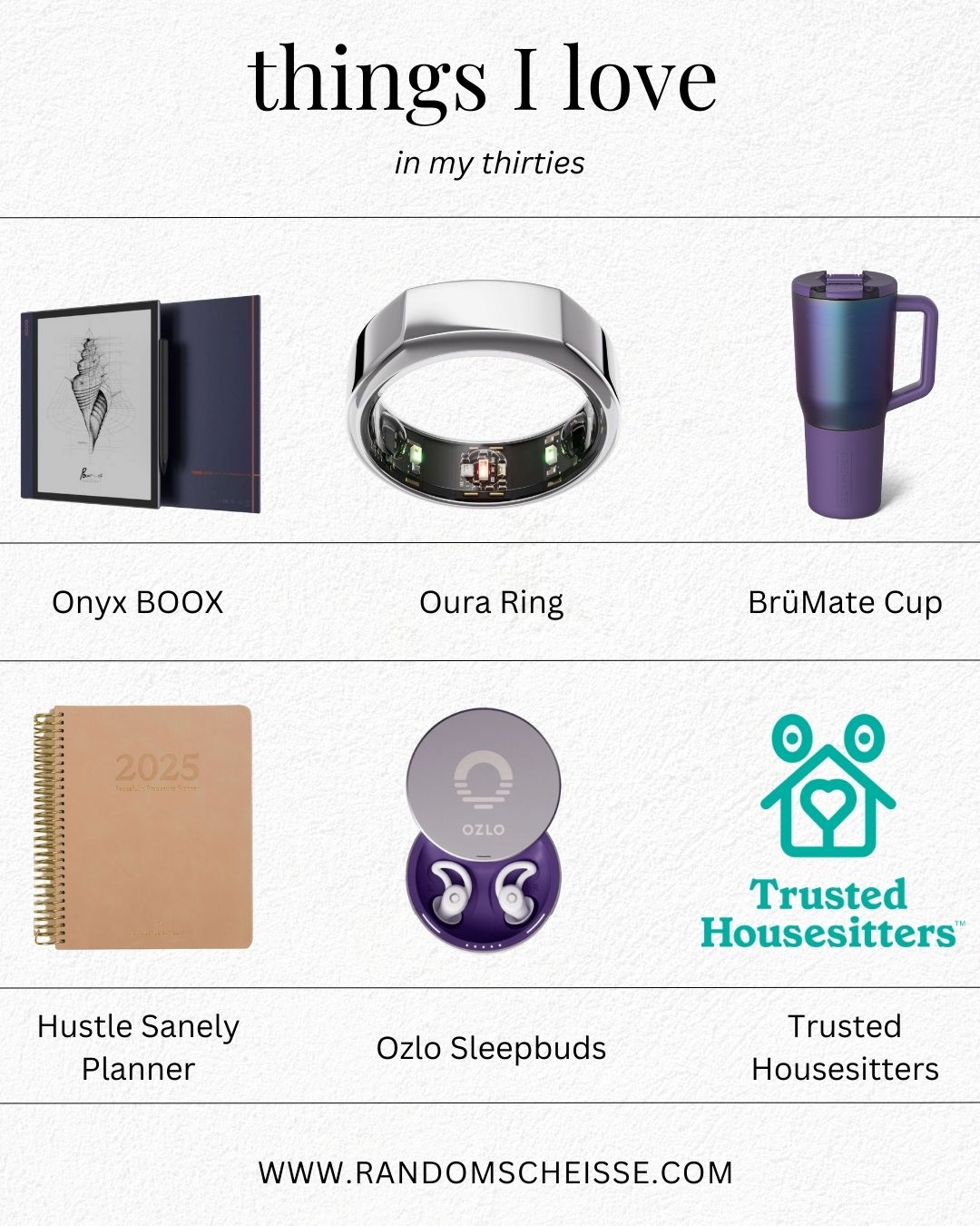 Things I Love in My Thirties (So Far)